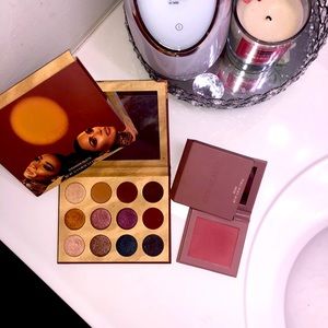 KKK Beauty extremely lightly used palette and blush!